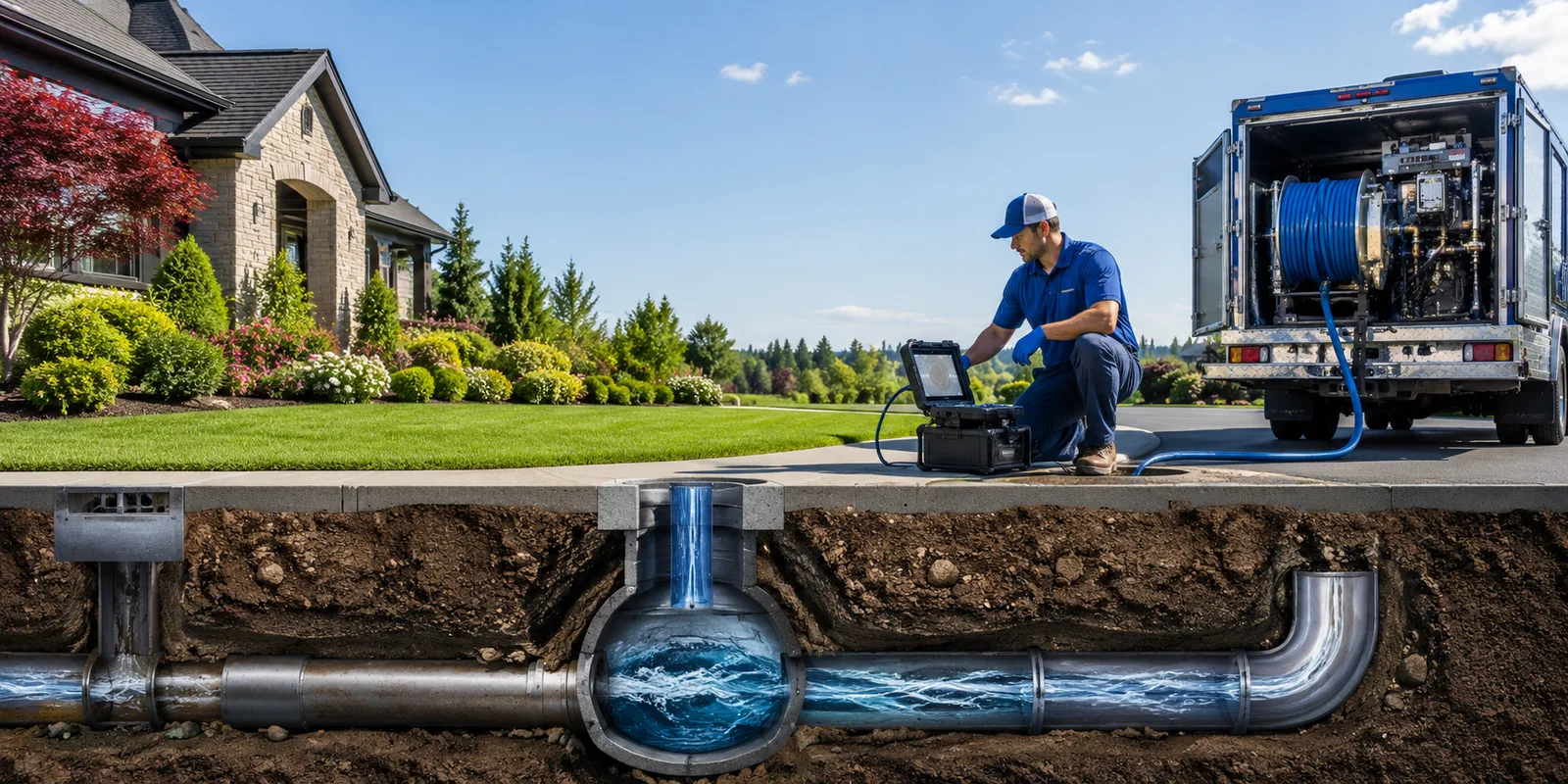 Drainage restoration information for Lotus, CA